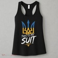 This Is My Suit IM Not Playing Cards Tramp Zelensky Ukraine Women's Tank Top thumb 3