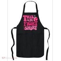 This Is My Fight Breast Cancer Ribbon Support Apron thumb 0