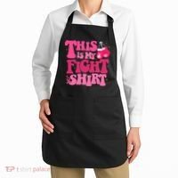 This Is My Fight Breast Cancer Ribbon Support Apron thumb 2