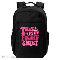 This Is My Fight Breast Cancer Ribbon Support Backpack thumb 0