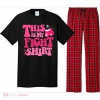 This Is My Fight Breast Cancer Ribbon Support Pajama Set thumb 0