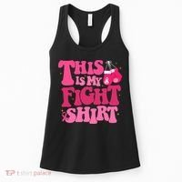 This Is My Fight Breast Cancer Ribbon Support Women's Tank Top thumb 0