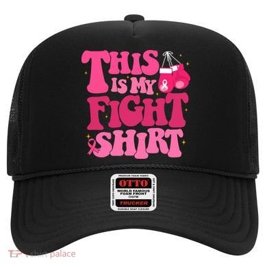 This Is My Fight Breast Cancer Ribbon Support Hat