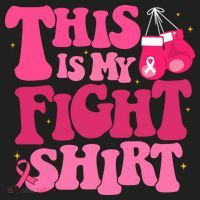 This Is My Fight Breast Cancer Ribbon Support Hat thumb 2