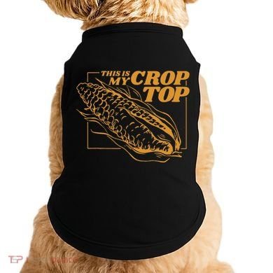 This Is My Crop Top Corn Doggie Tank