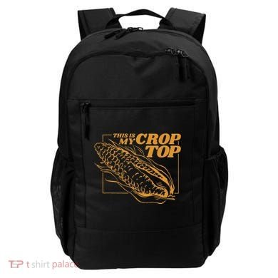 This Is My Crop Top Corn Backpack