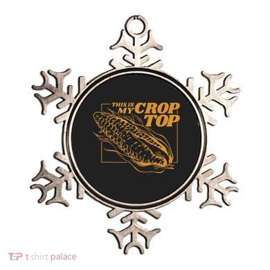 This Is My Crop Top Corn Ornament