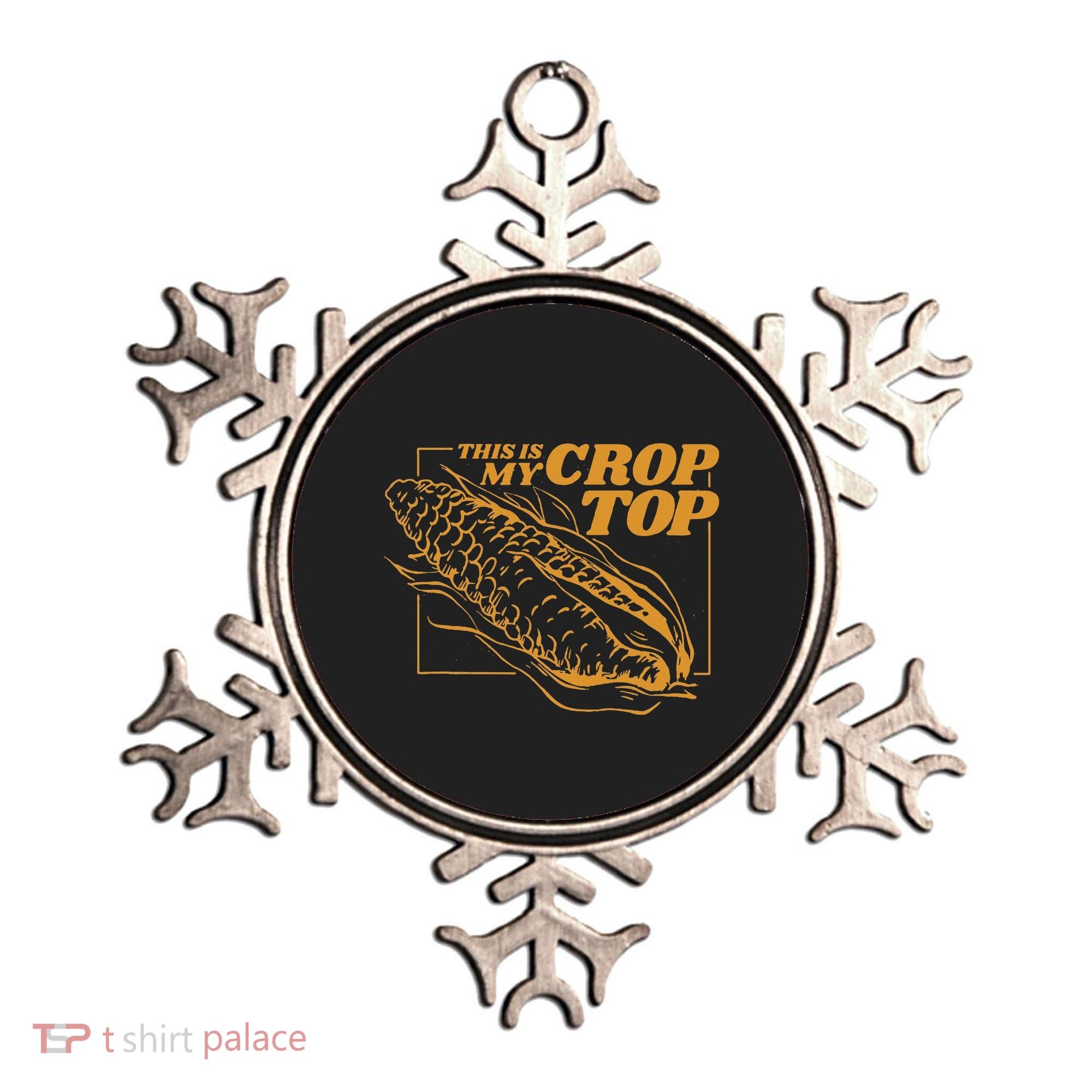 This Is My Crop Top Corn Ornament