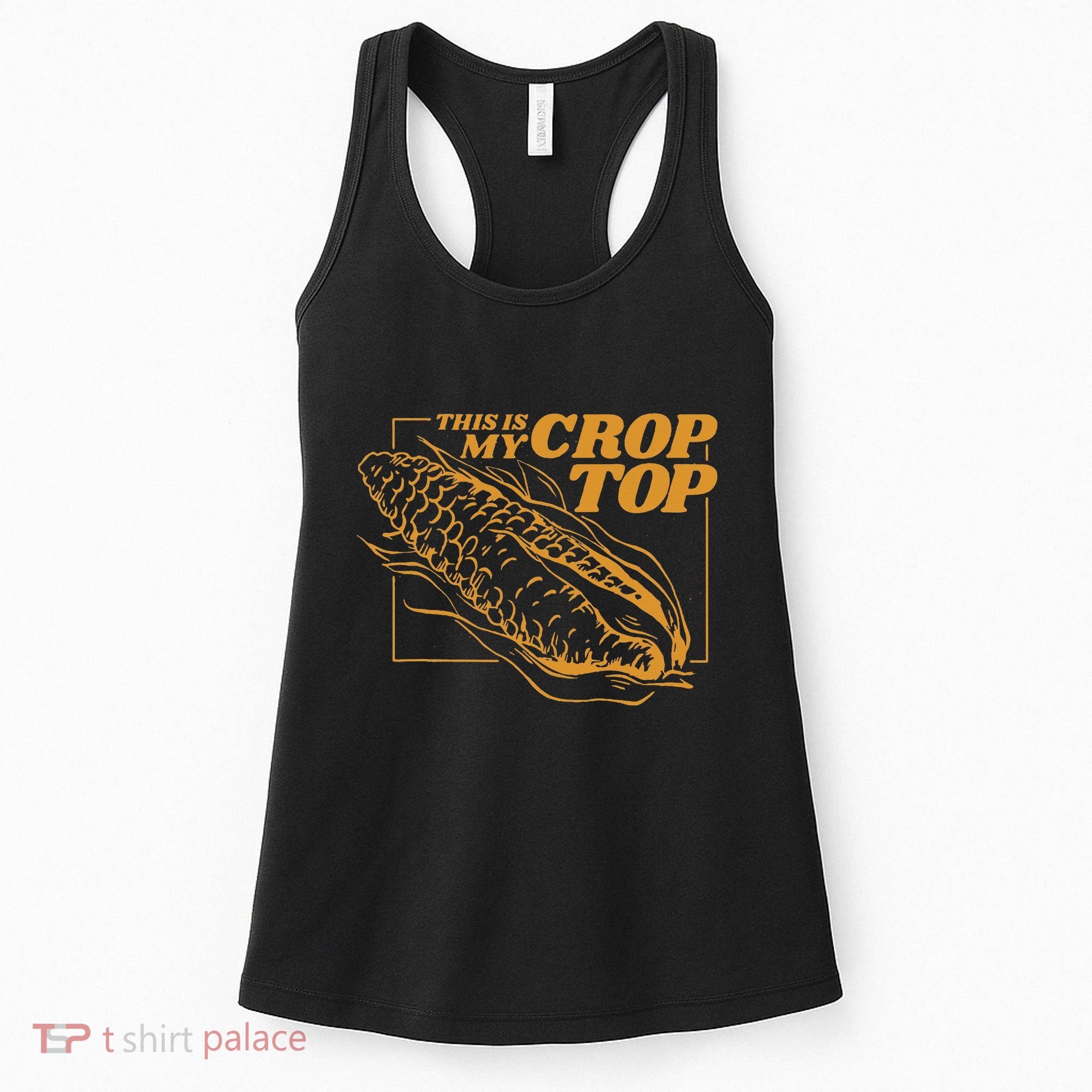 This Is My Crop Top Corn Women's Tank Top