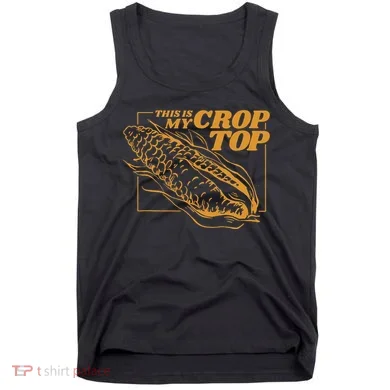 This Is My Crop Top Corn Tank Top