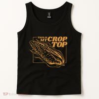 This Is My Crop Top Corn Tank Top thumb 2