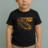 This Is My Crop Top Corn Toddler T-Shirt thumb 2