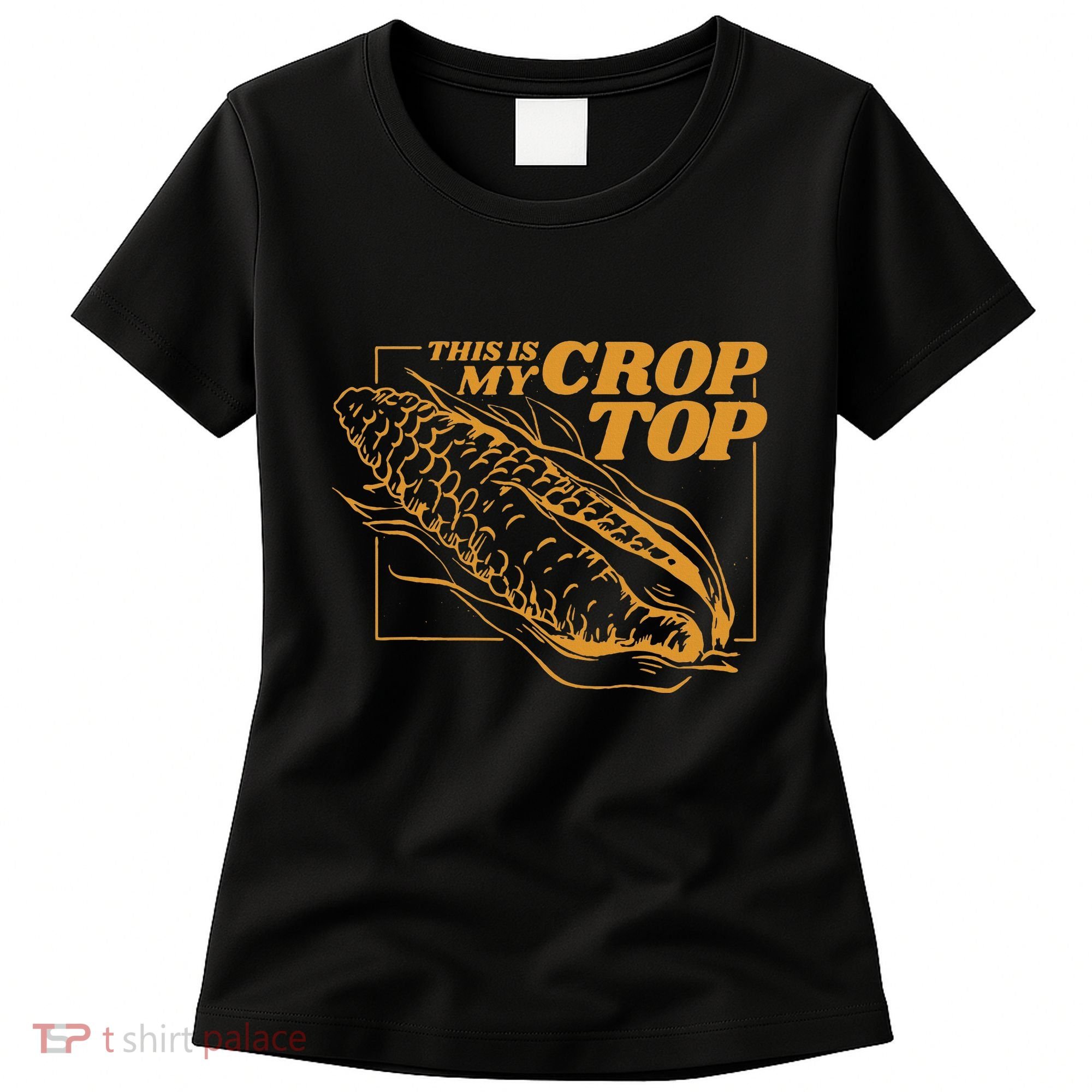 This Is My Crop Top Corn Women's T-Shirt