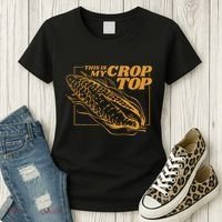This Is My Crop Top Corn Women's T-Shirt thumb 3
