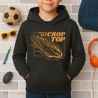 This Is My Crop Top Corn Kids Hoodie thumb 2