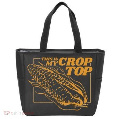 This Is My Crop Top Corn Tote Bag