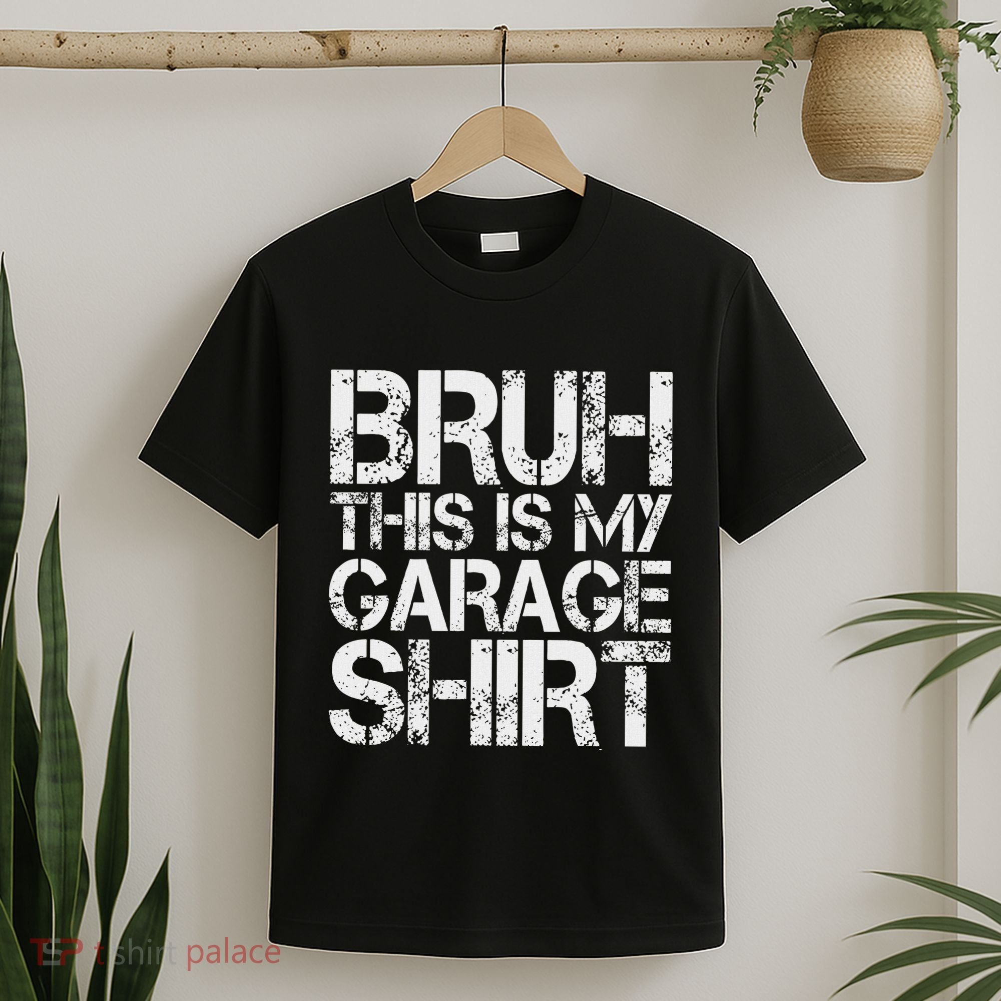 This Is My Garage Mechanic Dad Jokes Funny Fathers Day T-Shirt