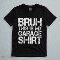 This Is My Garage Mechanic Dad Jokes Funny Fathers Day T-Shirt thumb 5