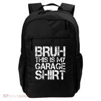 This Is My Garage Mechanic Dad Jokes Funny Fathers Day Backpack thumb 0