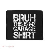 This Is My Garage Mechanic Dad Jokes Funny Fathers Day Mousepad thumb 0