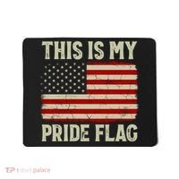 This Is My Pride Flag Patriotic American Flag, 4th of July  Mousepad thumb 0