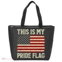 This Is My Pride Flag Patriotic American Flag, 4th of July  Tote Bag thumb 0