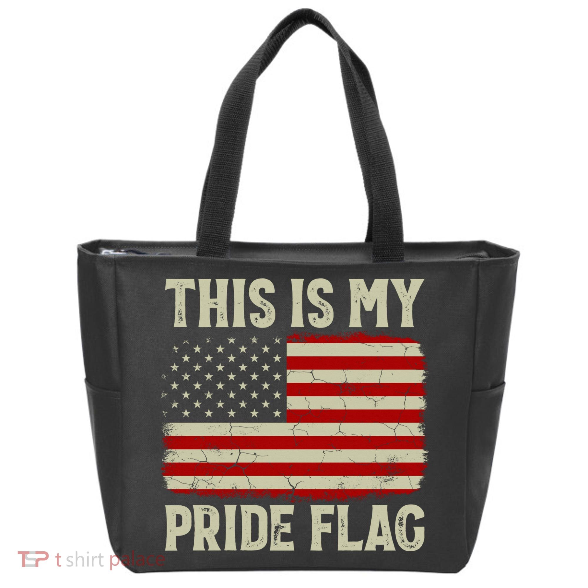 This Is My Pride Flag Patriotic American Flag, 4th of July  Tote Bag