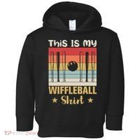 This Is My Wiffleball Toddler Hoodie thumb 0