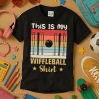 This Is My Wiffleball Kids T-Shirt thumb 3