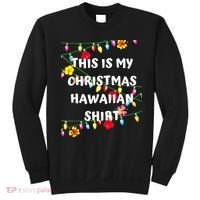 This Is My Christmas Hawaiian Shirt Christmas Hawaiian Sweatshirt thumb 0