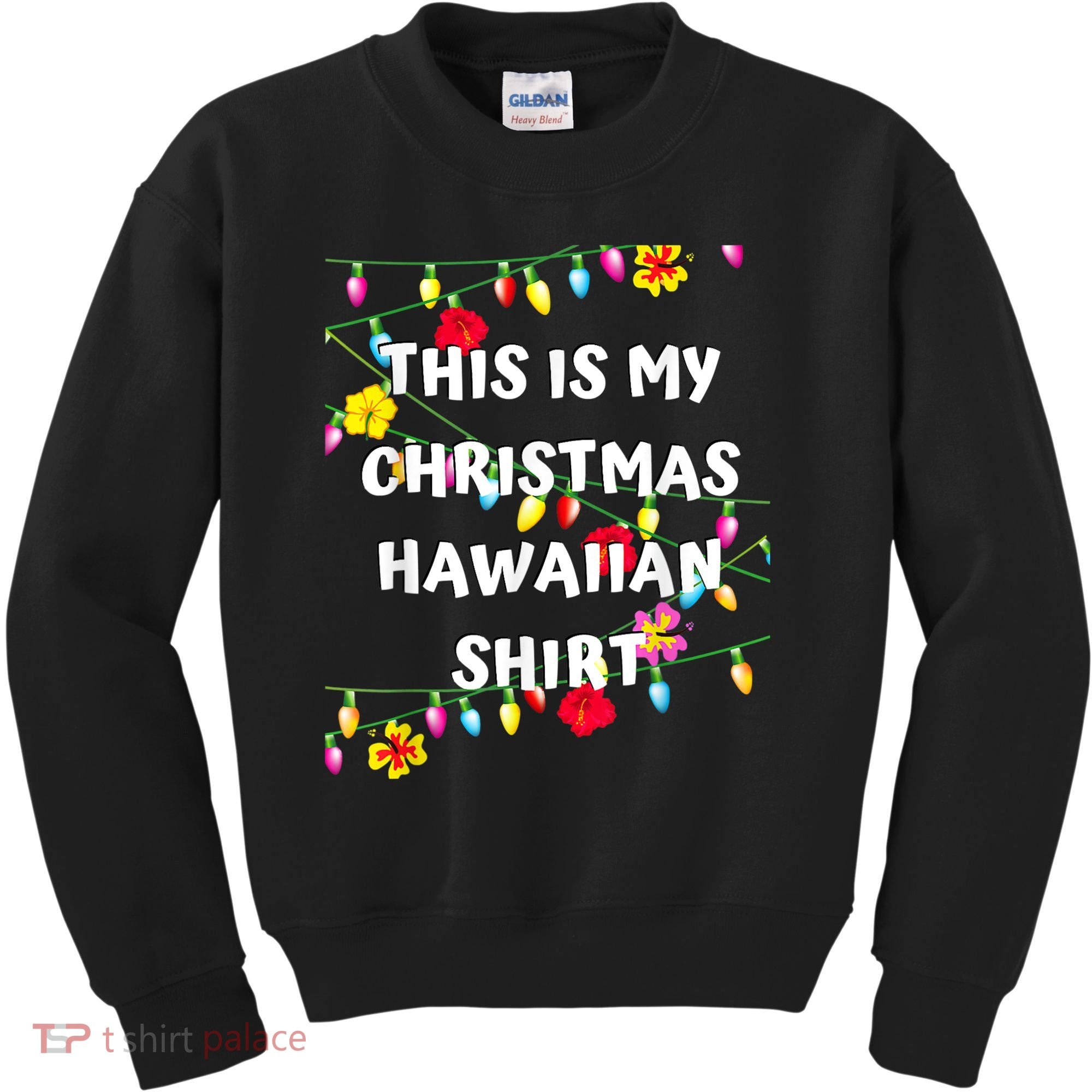 This Is My Christmas Hawaiian Shirt Christmas Hawaiian Kids Sweatshirt
