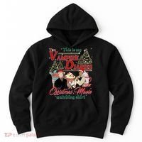 This Is My The Vampire Christmas Movie Watching Stefan And Damon Salv Hoodie thumb 0