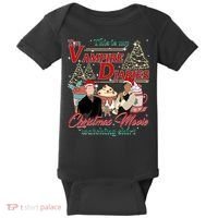 This Is My The Vampire Christmas Movie Watching Stefan And Damon Salv Baby Bodysuit thumb 0