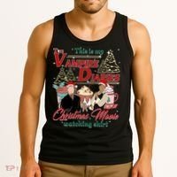 This Is My The Vampire Christmas Movie Watching Stefan And Damon Salv Tank Top thumb 3