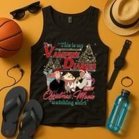 This Is My The Vampire Christmas Movie Watching Stefan And Damon Salv Tank Top thumb 4