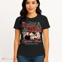 This Is My The Vampire Christmas Movie Watching Stefan And Damon Salv Women's T-Shirt thumb 4