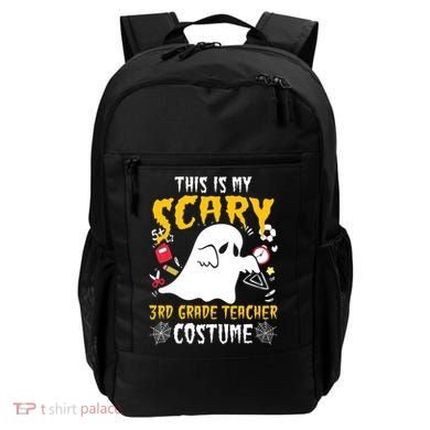 This Is My Scary Third Grade Costume Teacher Halloween Backpack