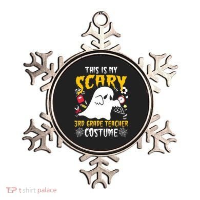 This Is My Scary Third Grade Costume Teacher Halloween Ornament