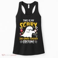 This Is My Scary Third Grade Costume Teacher Halloween Women's Tank Top thumb 0