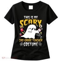 This Is My Scary Third Grade Costume Teacher Halloween Women's T-Shirt thumb 0