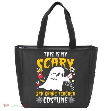 This Is My Scary Third Grade Costume Teacher Halloween Tote Bag