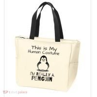 This is My Human Costume, I'm Really a Penguin Tote Bag thumb 3