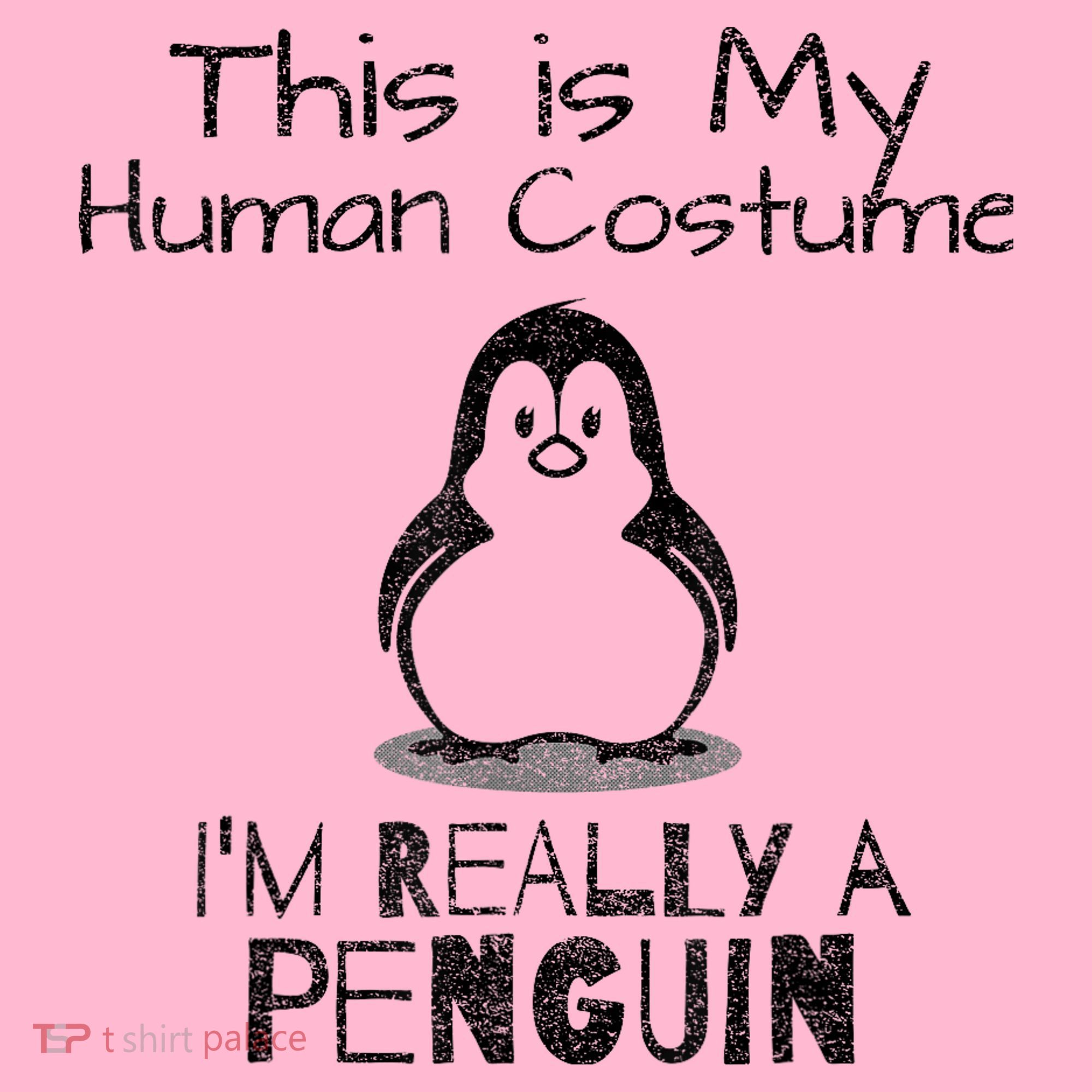 This is My Human Costume, I'm Really a Penguin Coaster