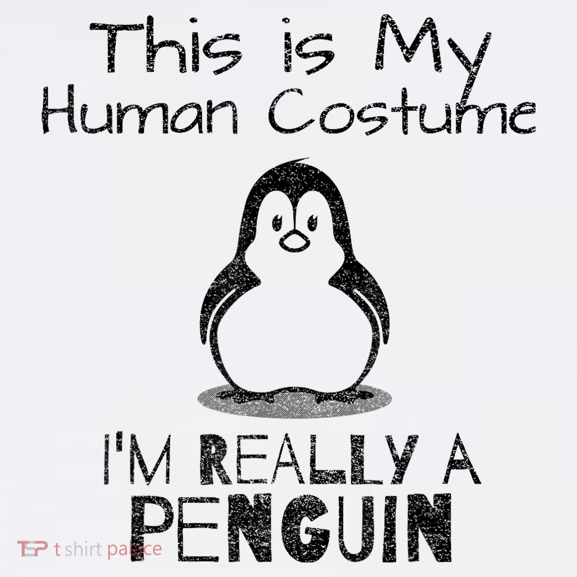 This is My Human Costume, I'm Really a Penguin Women's Hoodie