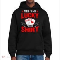 This is My Lucky Poker - Royal Flush District V.I.T. Heavyweight Hoodie thumb 0
