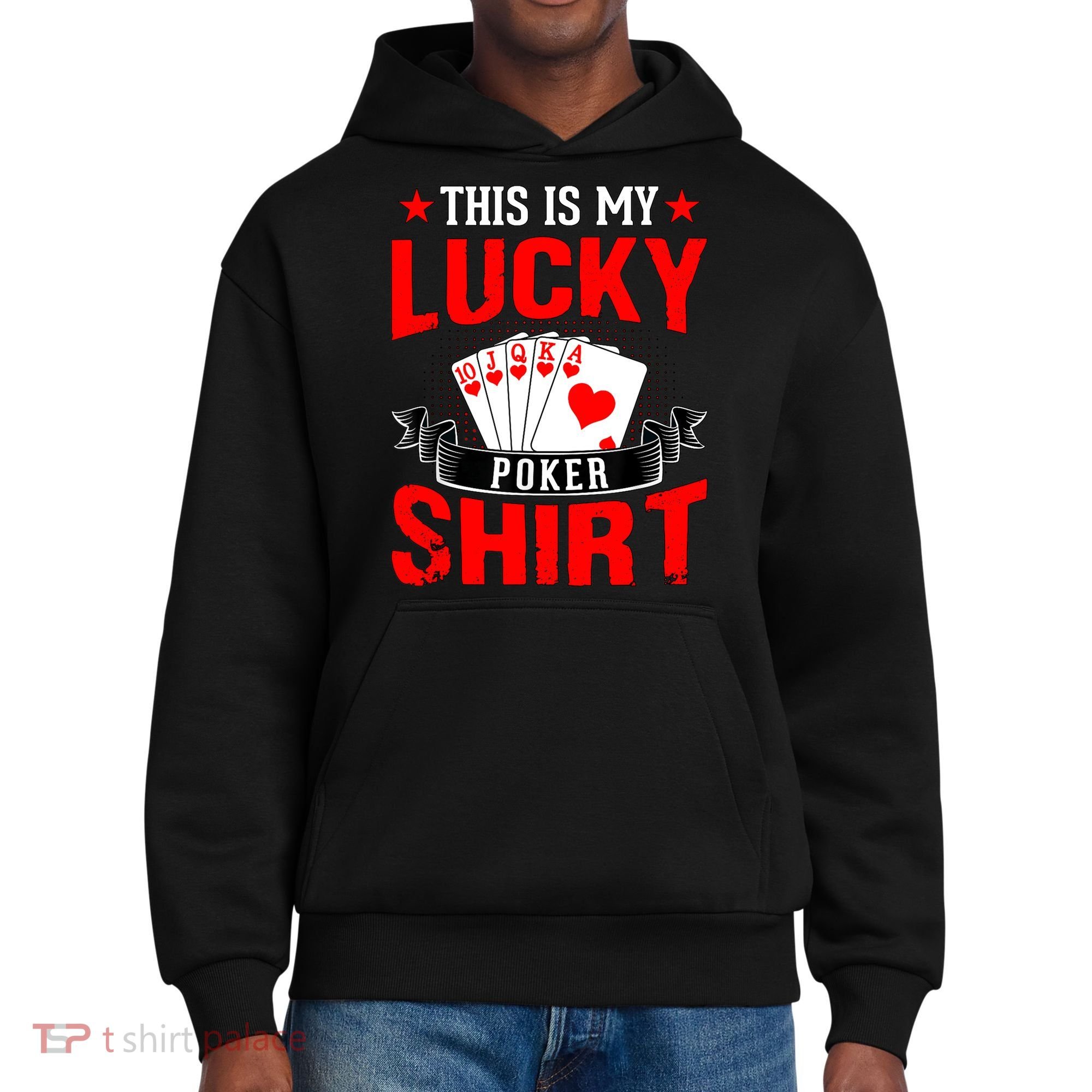 This is My Lucky Poker - Royal Flush District V.I.T. Heavyweight Hoodie
