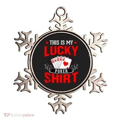 This is My Lucky Poker - Royal Flush Ornament