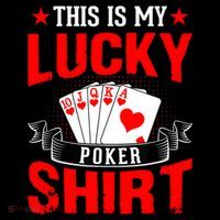 This is My Lucky Poker - Royal Flush Ornament thumb 1