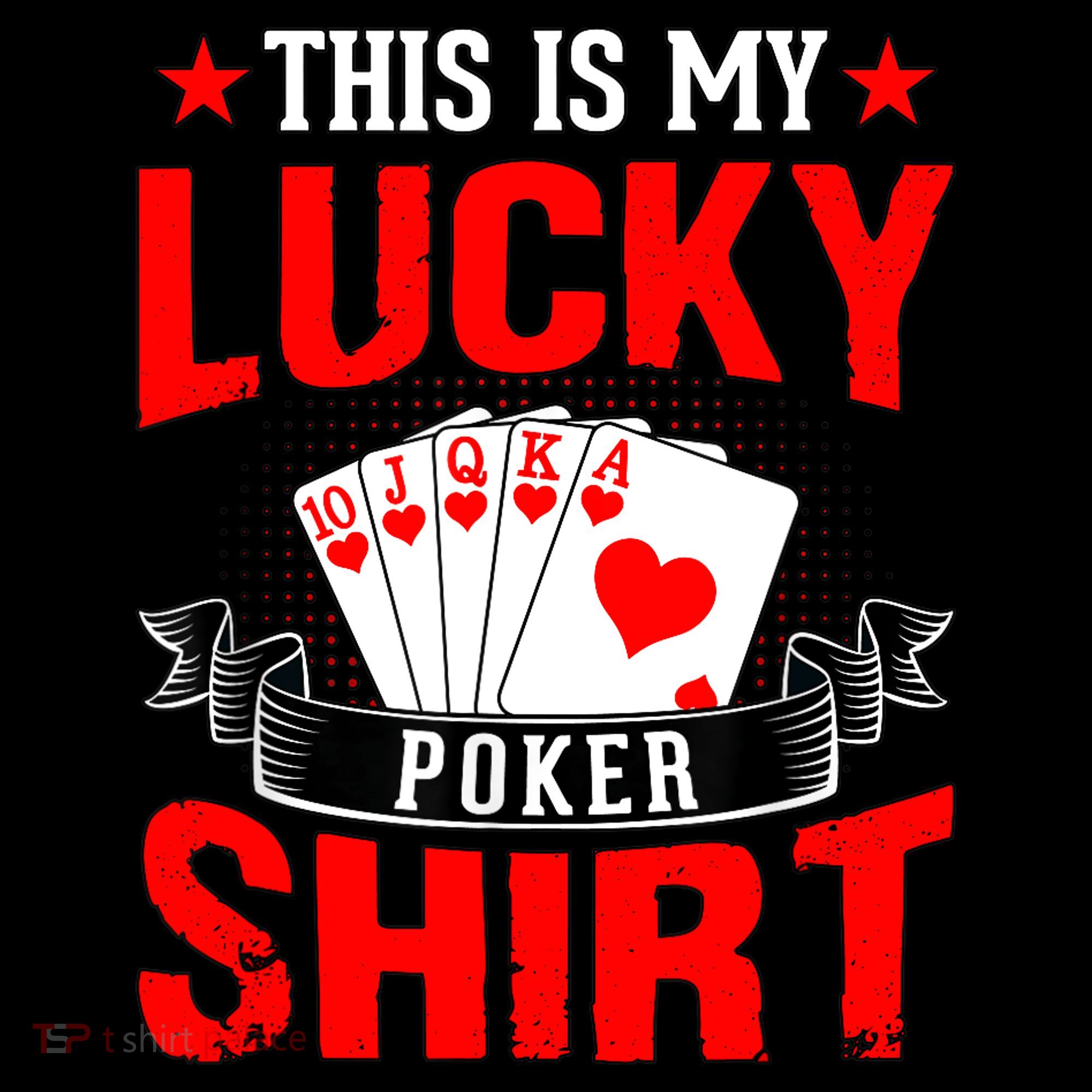 This is My Lucky Poker - Royal Flush Ornament