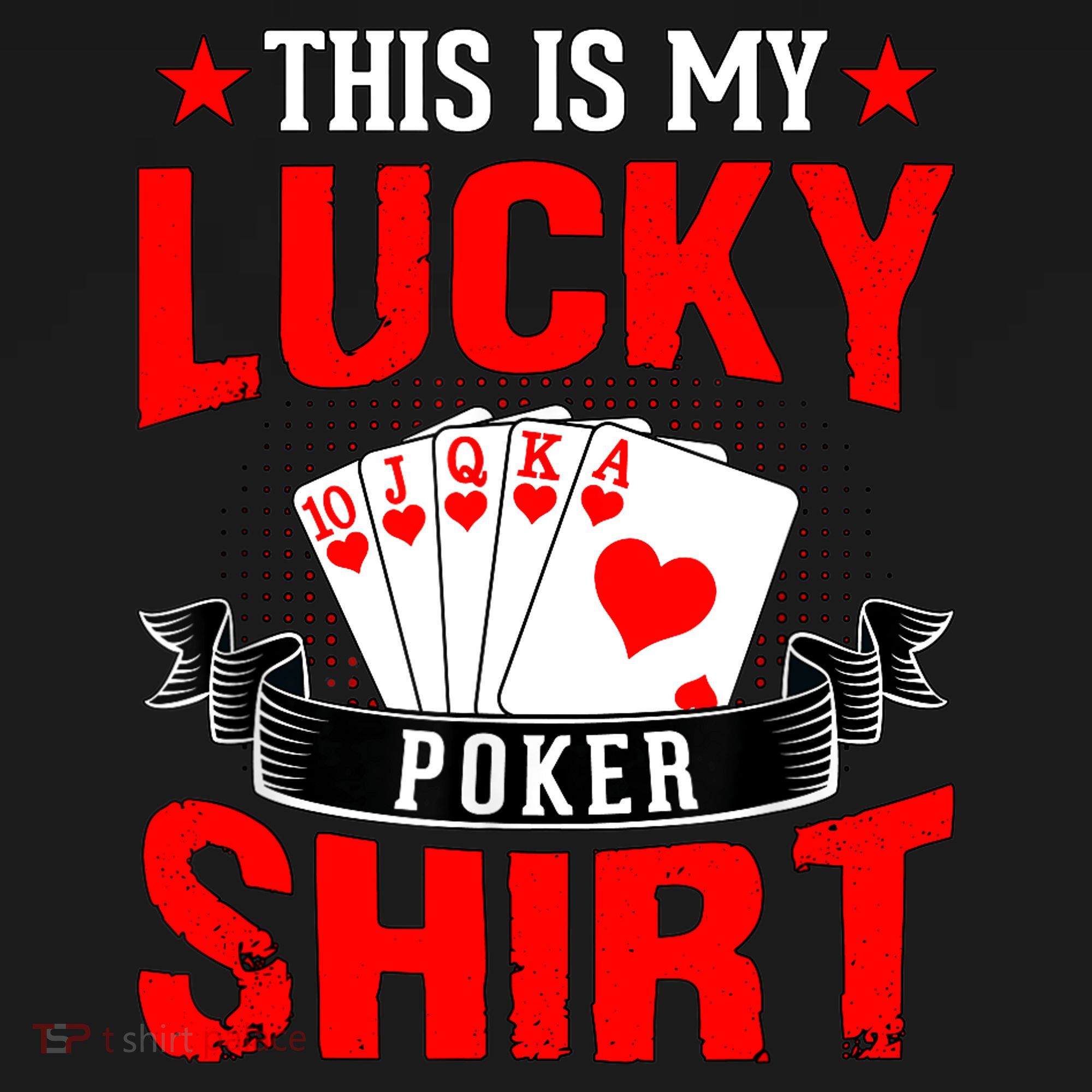 This is My Lucky Poker - Royal Flush PosiCharge Competitor Tank